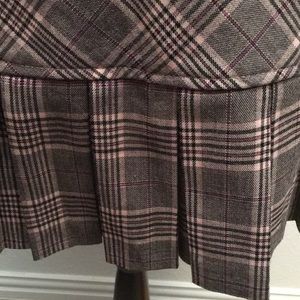 Forever21 Pink Plaid Miniskirt